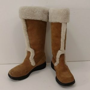 Aerosols Winter Boots Shearling Leather Comfy Warm